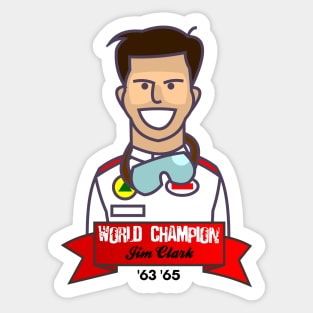 Jim CLARK Sticker